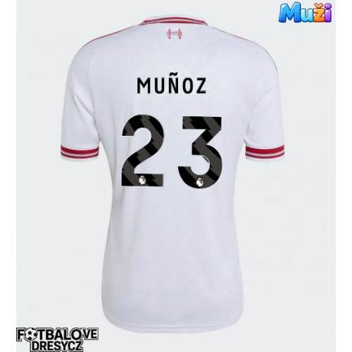 Liverpool Victor Munoz #23 Venkovní Dres 2026-27 Krátký Rukáv Liverpool Victor Munoz #23 Venkovní Dres 2026-27 Krátký Rukáv